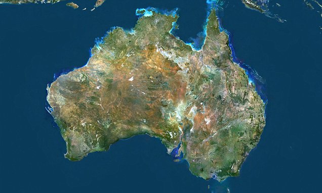 Official coordinates change to reflect how Australia's moved 5ft north ...