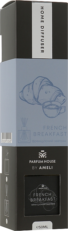 French Breakfast Reed Diffuser - Parfum House By Ameli Home Diffuser French Breakfast