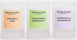 Mini Candle Gift Set Revolution Beauty Floral Mini Candle Gift Set (candle/3x40g)