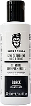 Semi-Permanent Hair Color, black Slick Gorilla Semi Perm Colour Black