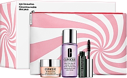 Clinique Eye Favourites (eye/cr/15ml + remover/50ml + mascara/3.5ml + bag) Set