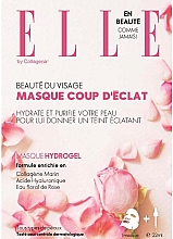 Rose Water Face Mask Elle By Collagena Hydrogel Mask With Rose Floral Water