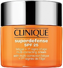 Correcting Cream for Oily & Combination Skin Clinique Superdefense SPF 25 Fatigue + 1st Signs Of Age Multi-Correcting Cream