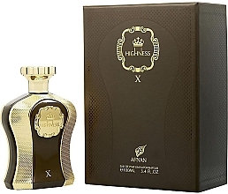 Afnan Perfumes Highness X Brown Eau de Parfum