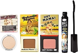 Set TheBalm (lash/8ml + br/3g + blush/3g + highliter/2.7g + bag)