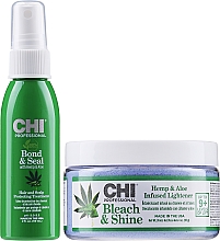 Set CHI Bond+ Sample Kit with Hemp & Aloe (spray/59ml + powder/113g)