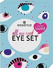 Essence All Eye Need Eye Set (mascara/12ml + liner/3ml + eye/penc/0.28g + shadow/6ml) Set