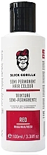 Semi-Permanent Hair Dye, Red Slick Gorilla Semi Perm Colour Red	