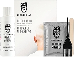 Bleaching Kit, 6 pcs Slick Gorilla Bleaching Kit	