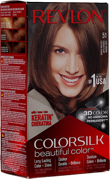 Long-Lasting Hair Color - Revlon ColorSilk Beautiful Color