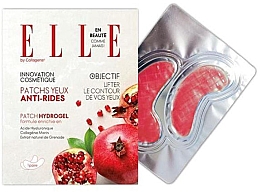 Hydrogel Patch with Pomegranate Extract Elle By Collagena Pomegranate Anti-Wrinkle Hydrogel Patches