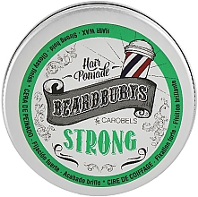 Strong Hold Hair Styling Pomade Beardburys Strong Wax