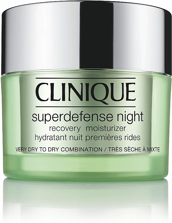 Night Recovery Moisturizing Cream Clinique Superdefense Night Recovery Moisturizer