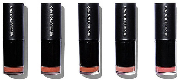 Lipstick Set - Revolution Pro 5 Lipstick Collection Bare (lipstick/5x3.2g)