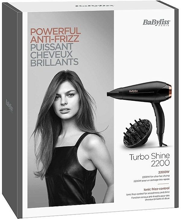 Hair Dryer BaByliss D570DE Turbo Shine