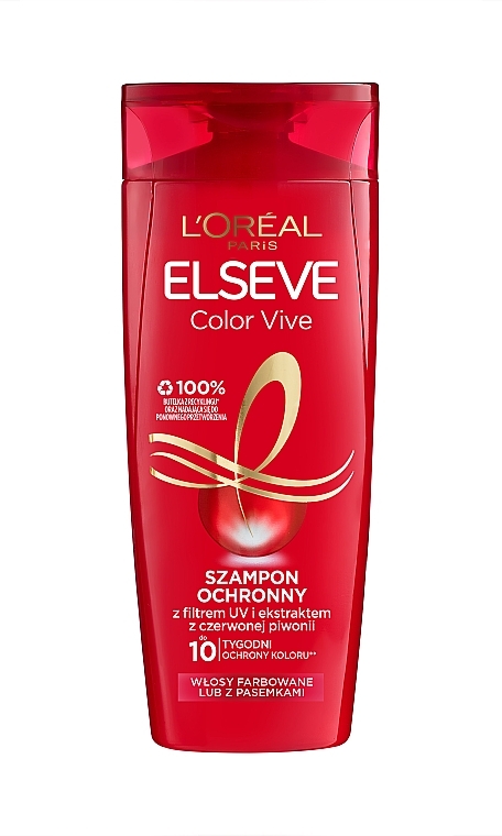 Colored Hair Shampoo - L'Oreal Paris Elseve Shampoo Color Vive