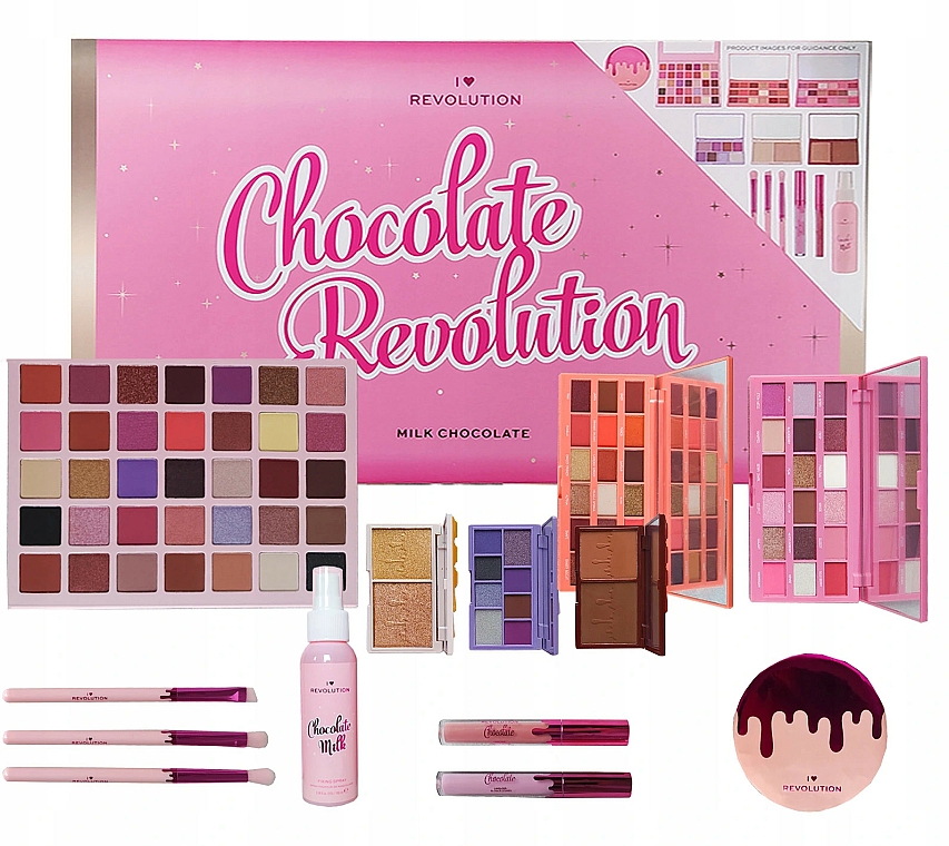 13-Piece Makeup Set - I Heart Revolution The Chocoholic Revolution