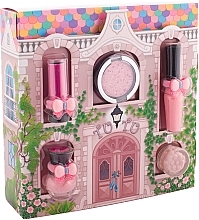 Makeup Set "Magic Cottage" Tutu Cottage set  Pink Pirouette (balm/4ml + gloss/lip/7ml + polish/5ml + eye/cheek/shadow/4,5ml + eye/lip/cheek/shadow/4,5ml)