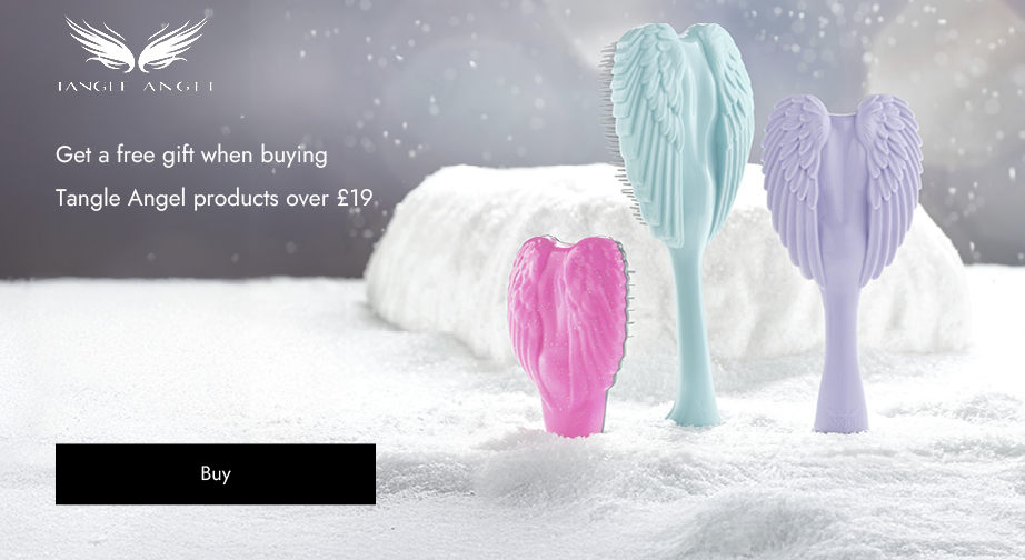 Spend over £19 on Tangle Angel products and get a free Baby Brush Fuchsia Keychain 