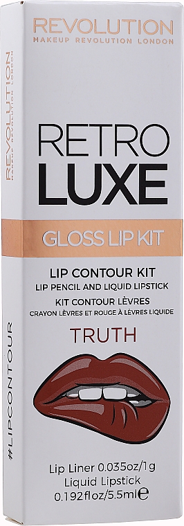 Lip Makeup Kit - Makeup Revolution Retro Luxe Kits Gloss