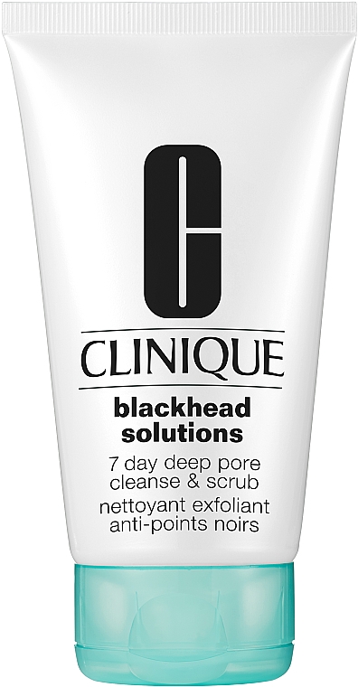 Deep Pore Cleansing Facial Scrub - Clinique Blackhead Solutions 7 Day Deep Pore Cleanser & Scrub