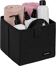 Storage Organiser 'Home', XS, black 17x16x16 cm MAKEUP Drawer Underwear Cosmetic Organizer Black