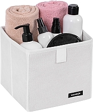 Storage Organiser 'Home', XS, white 17x16x16 cm MAKEUP Drawer Underwear Cosmetic Organizer White