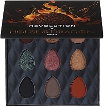 Set Makeup Revolution House of Dragon Glow Set (highlighter/10g + l/gloss/4.5ml + pal/0.5g)