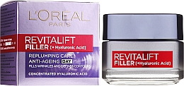 Hyaluronic Anti-Aging Day Filler L'Oreal Paris Revitalift Filler Hyaluronic Acid Day Cream