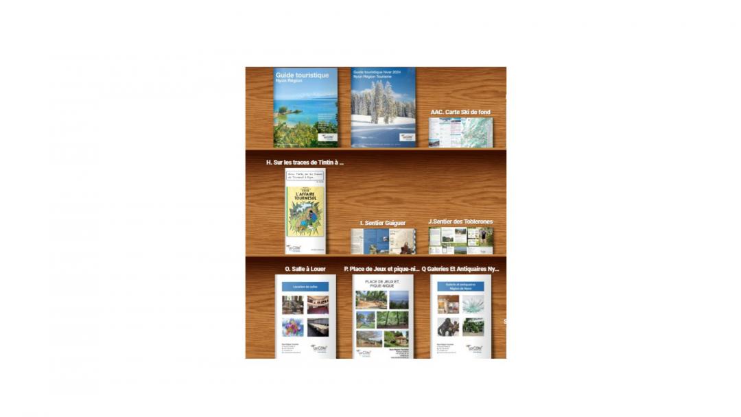 Brochures Nyon Région Tourisme