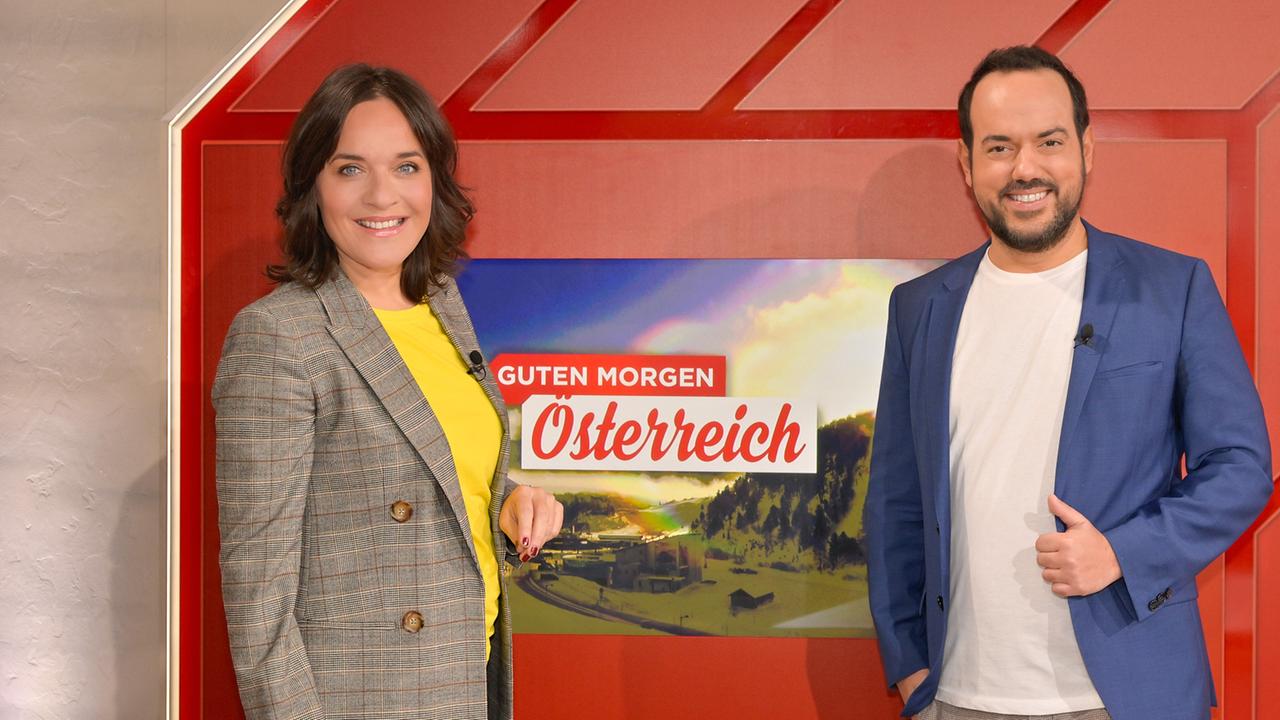 Eva Pölzl und Patrick Budgen