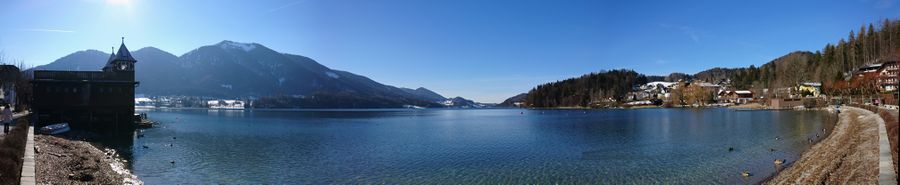 Fuschlsee-Panoramabild 23.2.2019