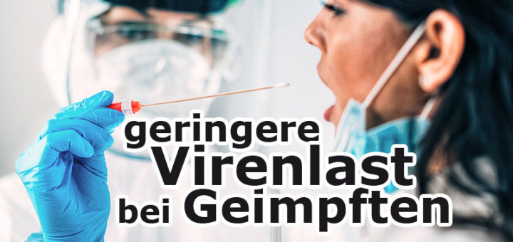 Studie: Omikron-Viruslast bei Geimpften deutlich niedriger