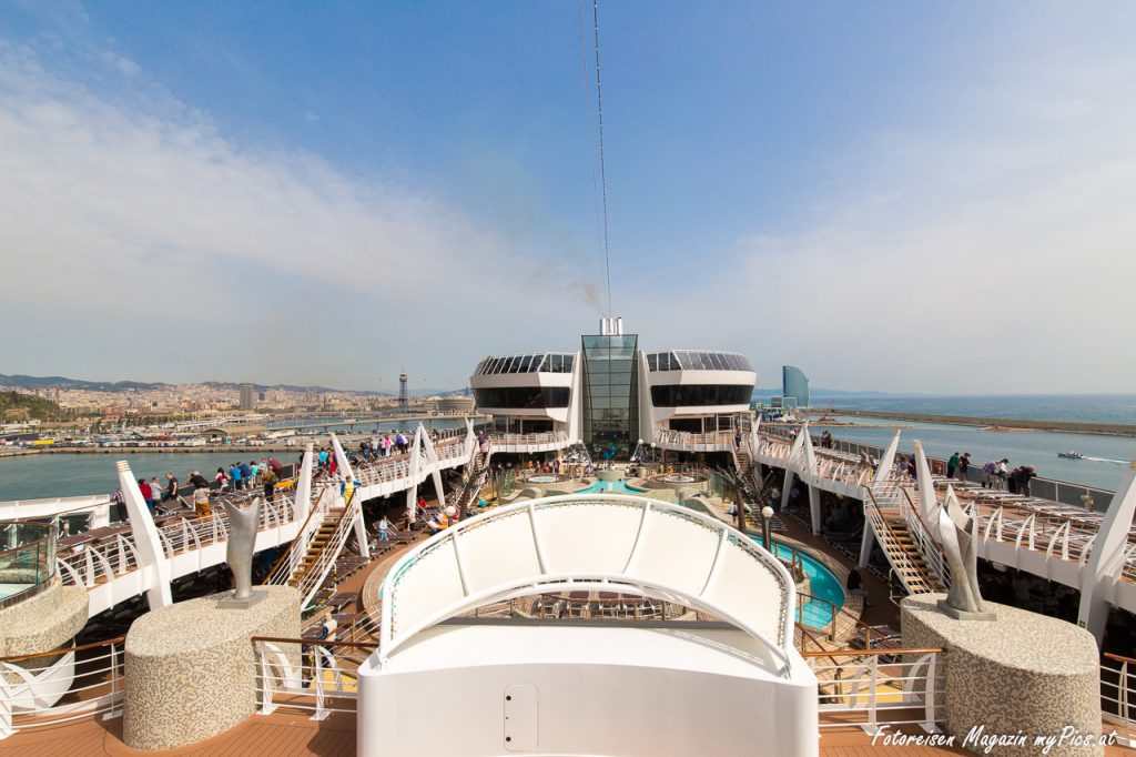 MSC Fantasia Sonnendeck