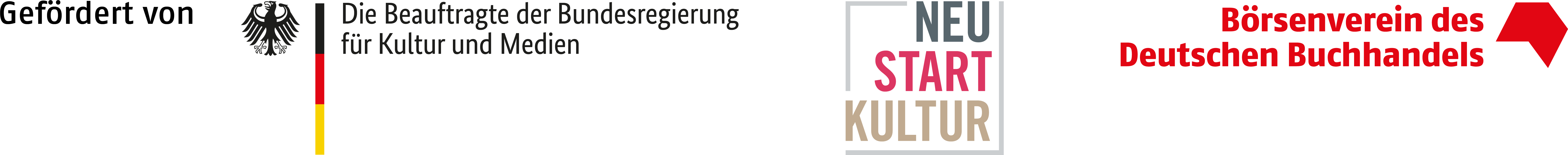 Neustart Kultur Banner mit Logos