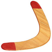 Classic Wooden Boomerang