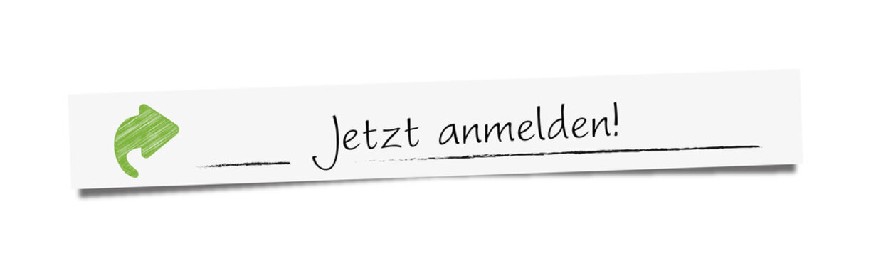 Jetzt anmelden!