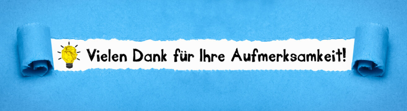 Vielen Dank für Ihre Aufmerksamkeit! 