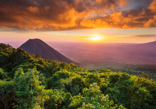 Volcano in El Salvador