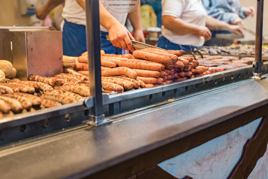 Christmas Market Bratwurst