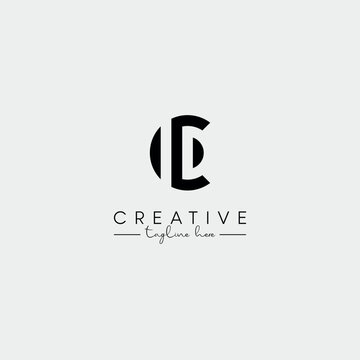 Abstract Stylish letter OC CO Logo Design Template. Modern And Creative Letter Logo.