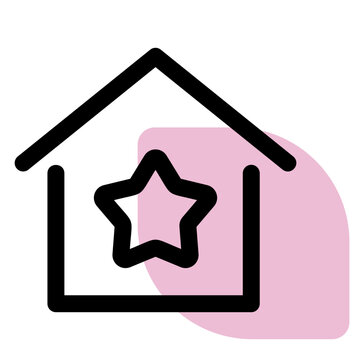 home, house, favorite, bookmark, star