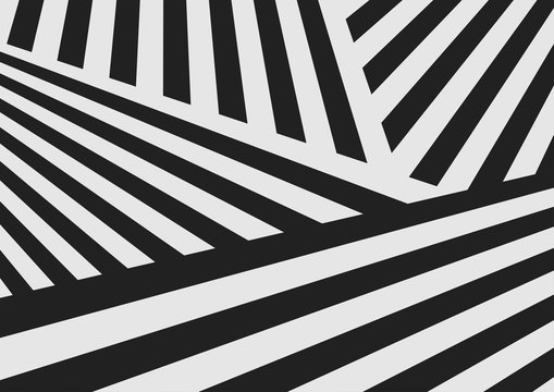 Black And White Stripe Pattern