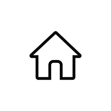 Home or house symbol icon vector illustration