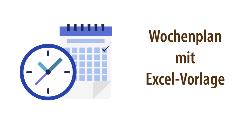 Banner für Artikel "Wochenplan(er) als Excel-Vorlage"