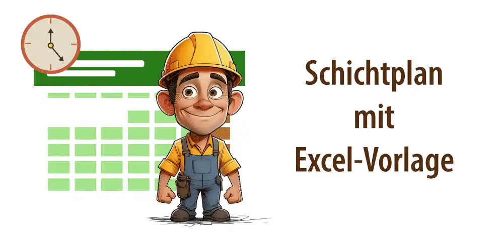 Titelbild zum Artikel "Schichtplan mit einer Excel-Vorlage"