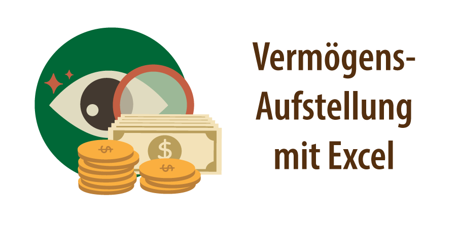 Header zum Artikel "Vermögensaufstellung mit Excel"