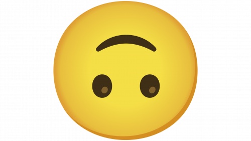 Upside-Down Face Emoji