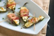 Easy Bacon Wrapped Jalapeno Poppers