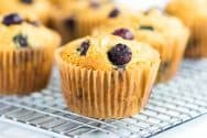 Easy Banana Blueberry Muffins